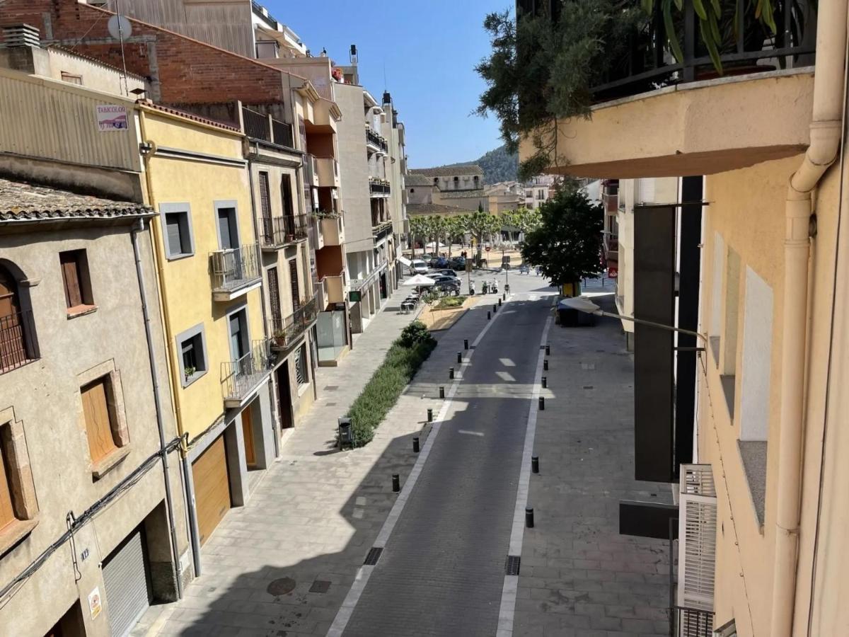 Fonda Joan Hotel Santa Coloma De Farners Bagian luar foto
